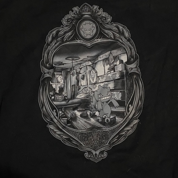 Banette Pokémon Center × Vic Lee: Pokémon Scary Stories Oversize Sweatshirt XXL - Picture 2 of 4